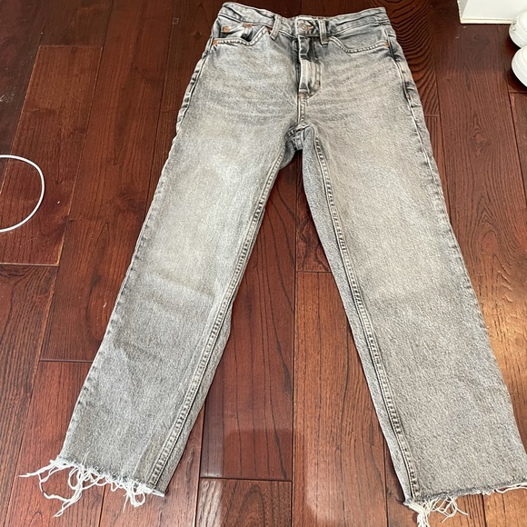 Topshop Gray Jeans - Picture 1 of 4